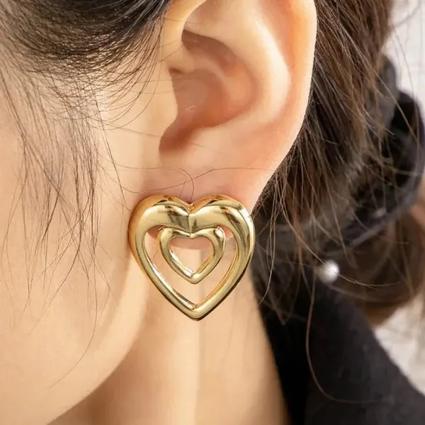 Gold_Stainless_Steel_Alloy_Earrings_For_Women