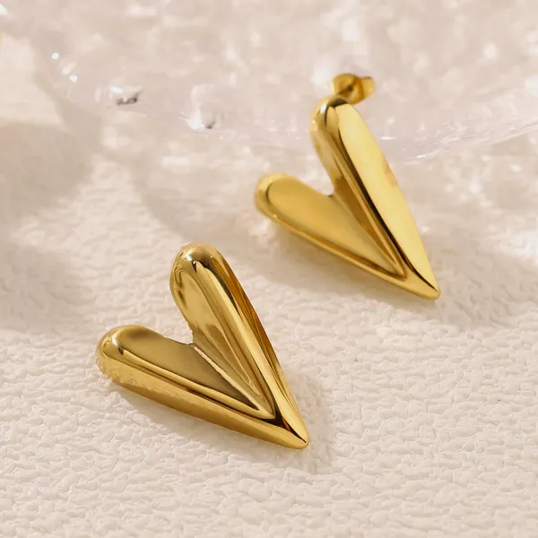 Gold_Stainless_Steel_Alloy_Earrings_For_Women
