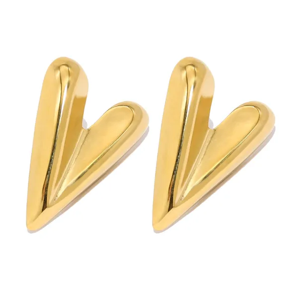 Gold_Stainless_Steel_Alloy_Earrings_For_Women