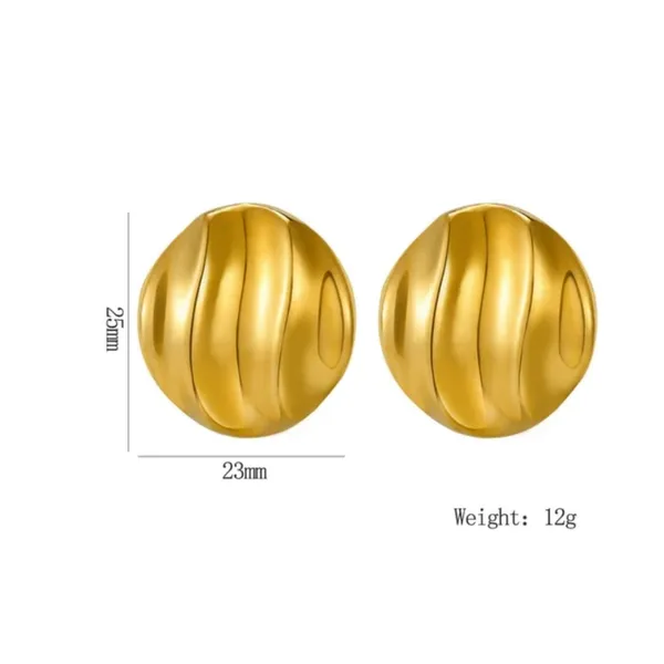 Gold_Stainless_Steel_Alloy_Earrings_For_Women