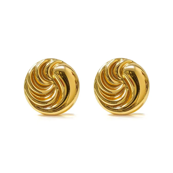 Gold_Stainless_Steel_Alloy_Earrings_For_Women