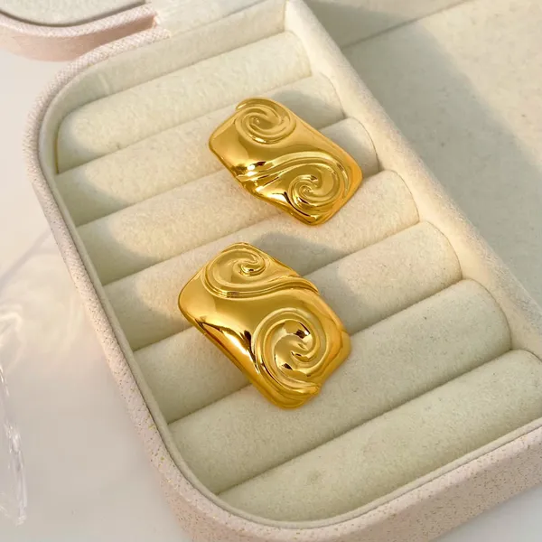 Gold_Stainless_Steel_Alloy_Earrings_For_Women