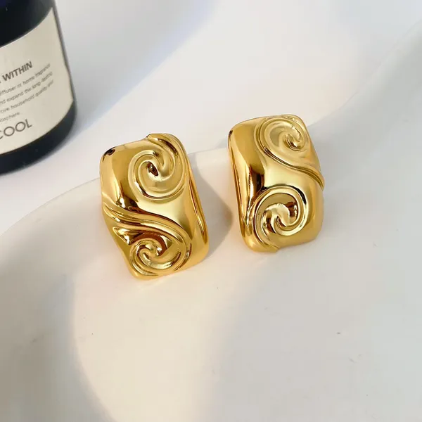 Gold_Stainless_Steel_Alloy_Earrings_For_Women
