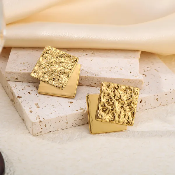 Gold_Stainless_Steel_Alloy_Earrings_For_Women