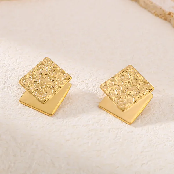 Gold_Stainless_Steel_Alloy_Earrings_For_Women
