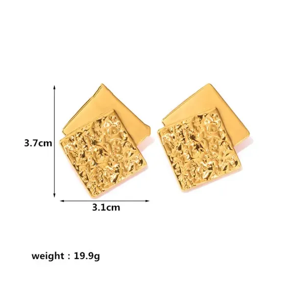 Gold_Stainless_Steel_Alloy_Earrings_For_Women