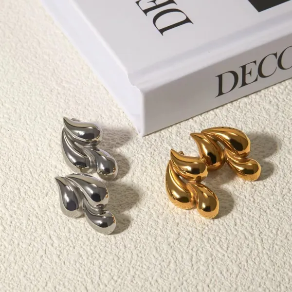 Gold_Stainless_Steel_Alloy_Earrings_For_Women