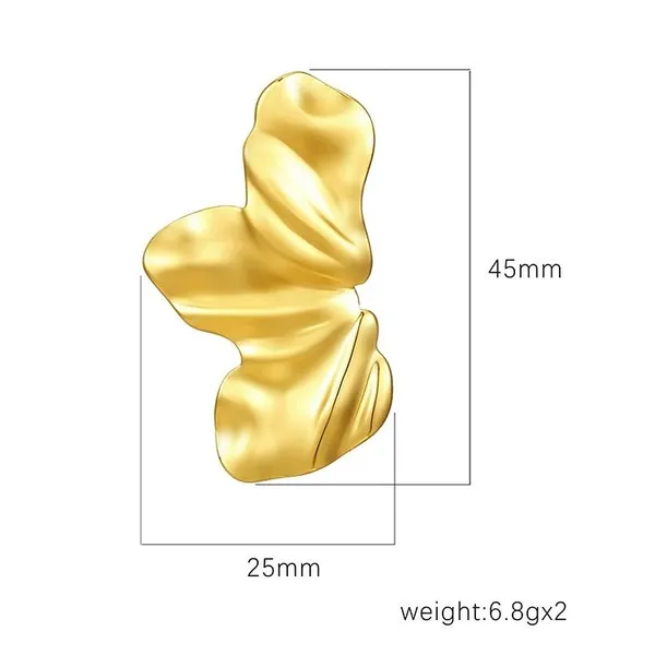 Gold_Stainless_Steel_Alloy_Earrings_For_Women