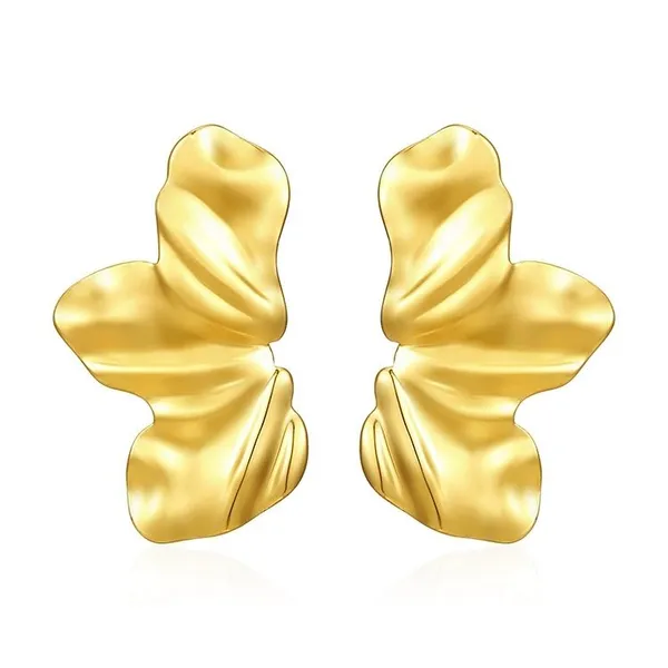Gold_Stainless_Steel_Alloy_Earrings_For_Women