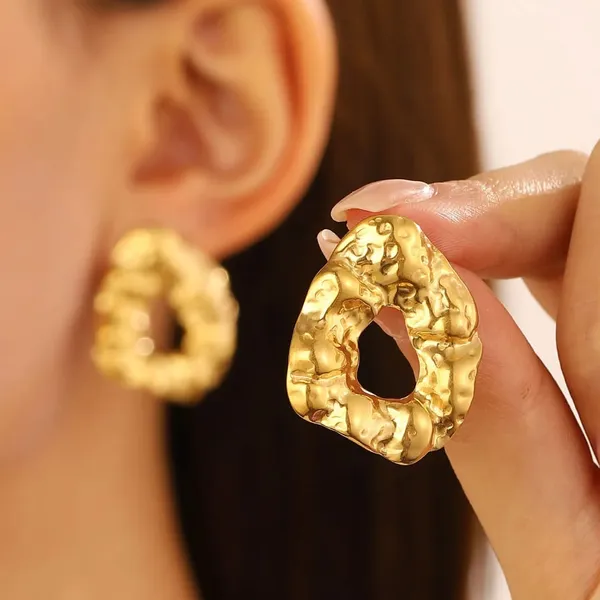 Gold_Stainless_Steel_Alloy_Earrings_For_Women