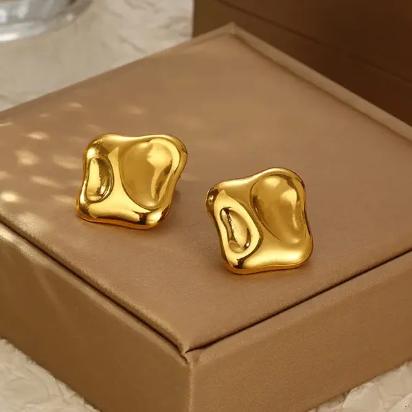 Gold_Stainless_Steel_Alloy_Earrings_For_Women