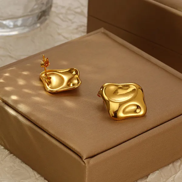 Gold_Stainless_Steel_Alloy_Earrings_For_Women