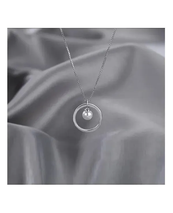 Silver_Stainless_Steel_Alloy_Necklace_For_Women