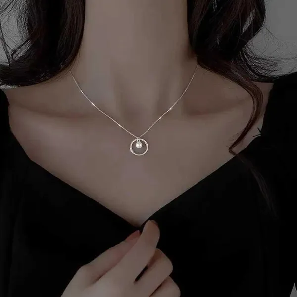 Silver_Stainless_Steel_Alloy_Necklace_For_Women