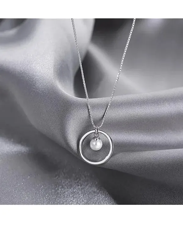 Silver_Stainless_Steel_Alloy_Necklace_For_Women