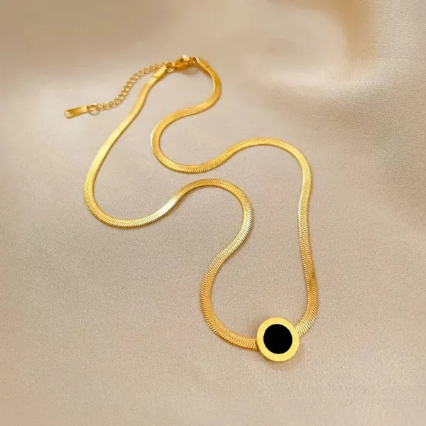 Gold_Stainless_Steel_Alloy_Necklace_For_Women