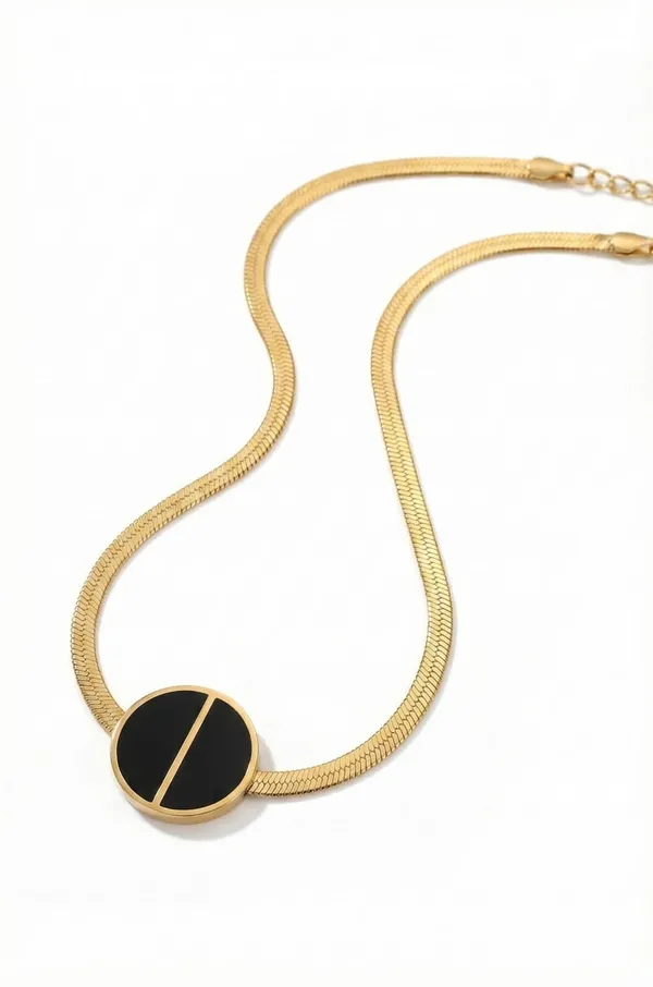 Gold_Stainless_Steel_Alloy_Necklace_For_Women