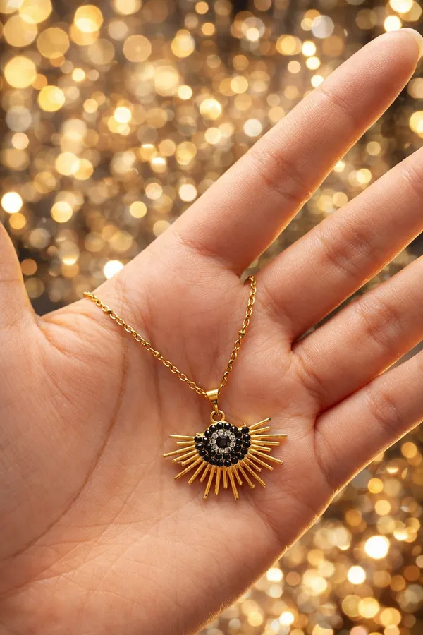 Gold_Stainless_Steel_Alloy_Necklace_For_Women