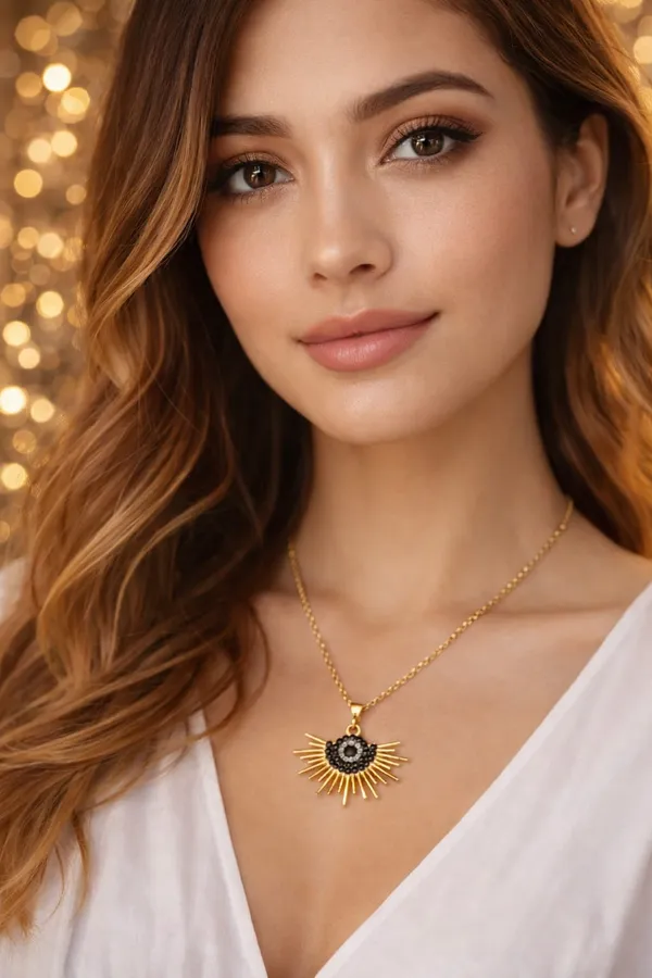 Gold_Stainless_Steel_Alloy_Necklace_For_Women