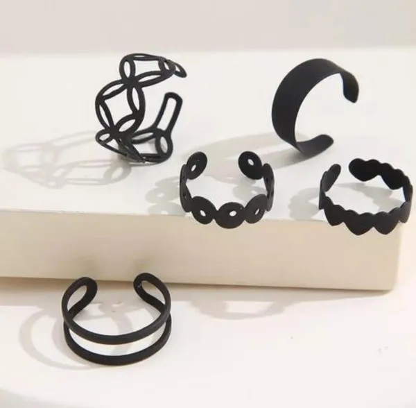 Black_Stainless_Steel_Alloy_Jewellery_Combo_For_Women_Set_Of_5