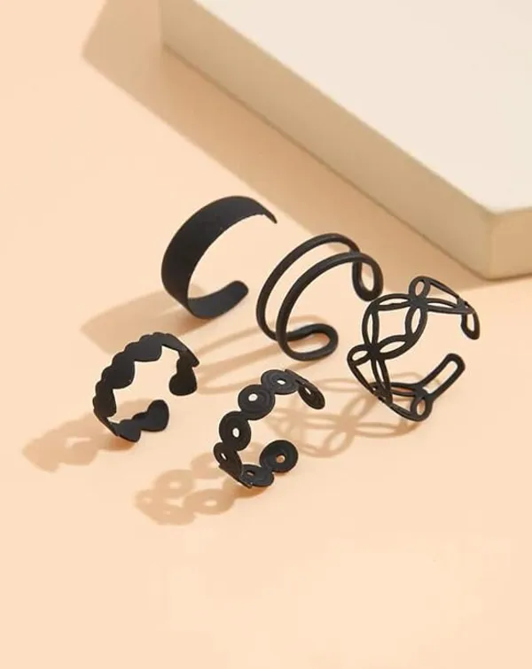 Black_Stainless_Steel_Alloy_Jewellery_Combo_For_Women_Set_Of_5