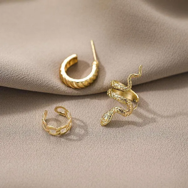 Gold_Stainless_Steel_Alloy_Earrings_For_Women_Set_Of_3