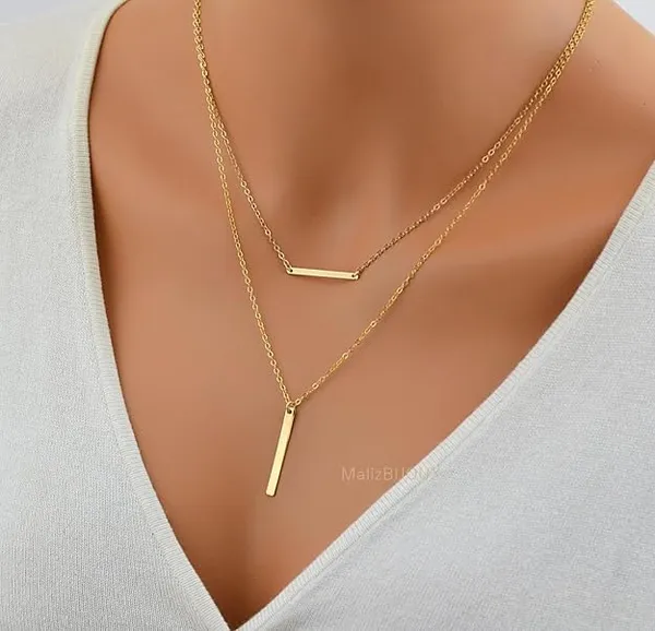 Gold_Stainless_Steel_Alloy_Necklace_For_Women
