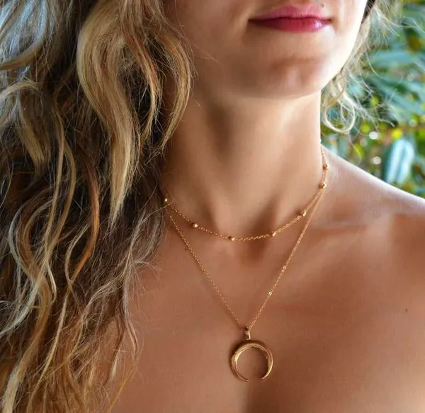 Gold_Stainless_Steel_Alloy_Necklace_For_Women