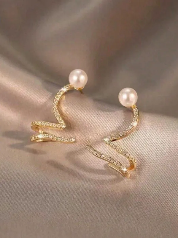 Gold_Stainless_Steel_Alloy_Earrings_For_Women