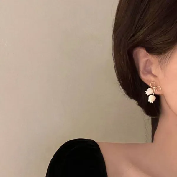 Gold_Stainless_Steel_Alloy_Earrings_For_Women