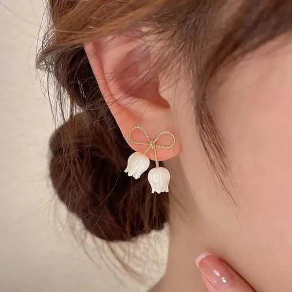 Gold_Stainless_Steel_Alloy_Earrings_For_Women