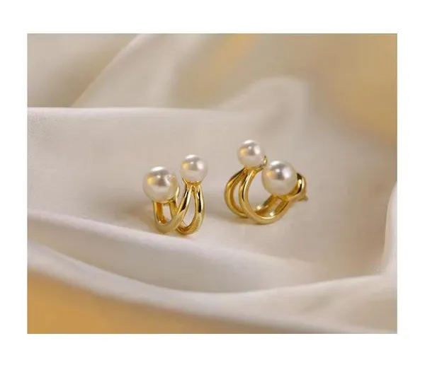 Gold_Stainless_Steel_Alloy_Earrings_For_Women