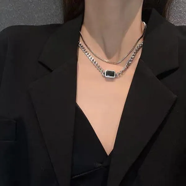 Silver_Stainless_Steel_Alloy_Necklace_For_Women