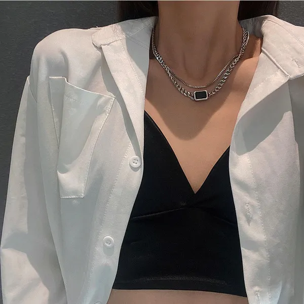 Silver_Stainless_Steel_Alloy_Necklace_For_Women