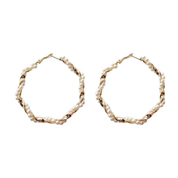 Gold_Stainless_Steel_Alloy_Earrings_For_Women