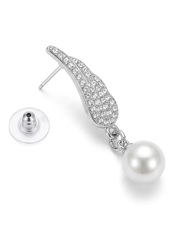 Silver_Stainless_Steel_Alloy_Earrings_For_Women