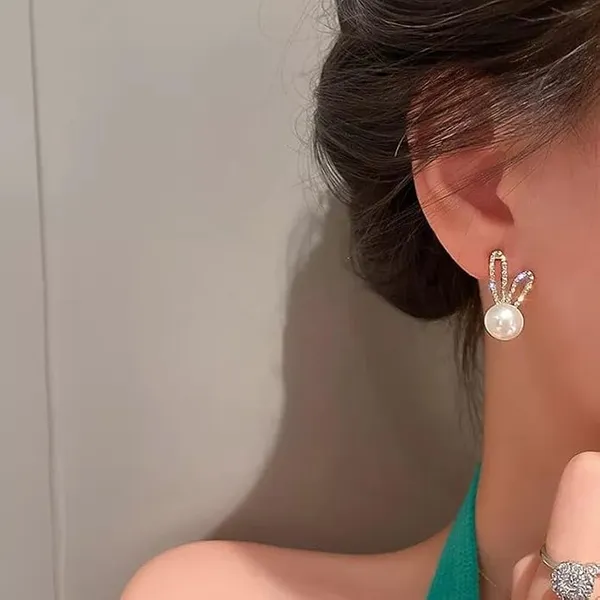 Gold_Stainless_Steel_Alloy_Earrings_For_Women