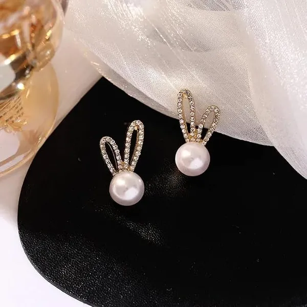 Gold_Stainless_Steel_Alloy_Earrings_For_Women