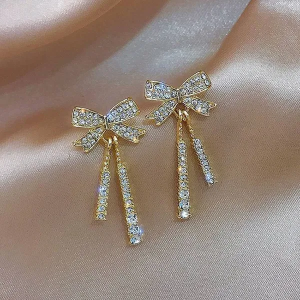 Gold_Stainless_Steel_Alloy_Earrings_For_Women