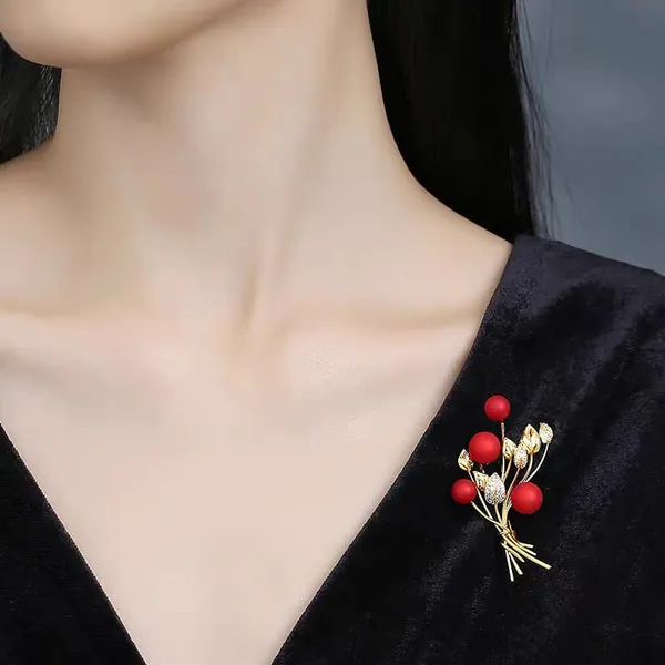 Red_Stainless_Steel_Alloy_Brooch_For_Unisex