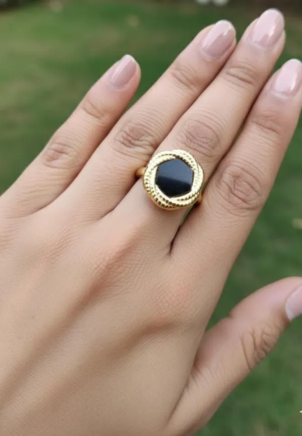Gold_Stainless_Steel_Alloy_Ring_For_Women