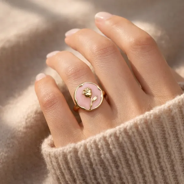 Gold_Stainless_Steel_Alloy_Ring_For_Women
