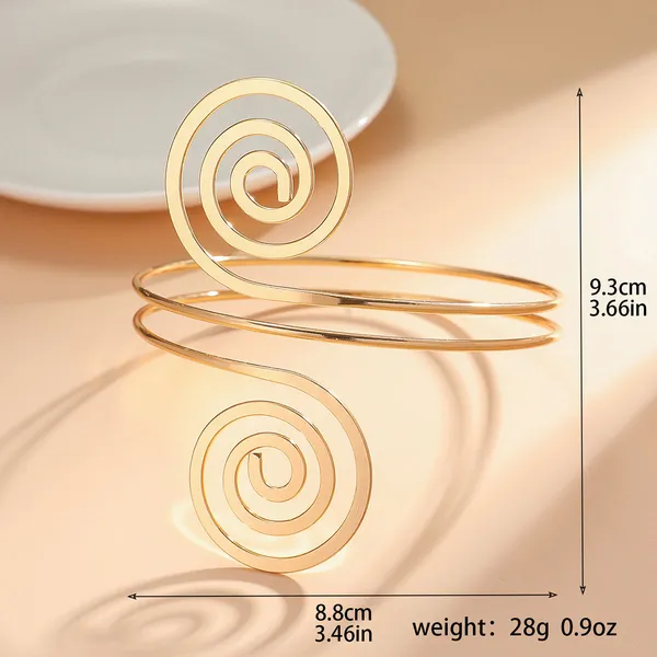 Gold_Stainless_Steel_Alloy_Armlets_For_Women
