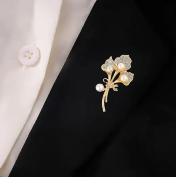 Gold_Stainless_Steel_Alloy_Brooch_For_Unisex