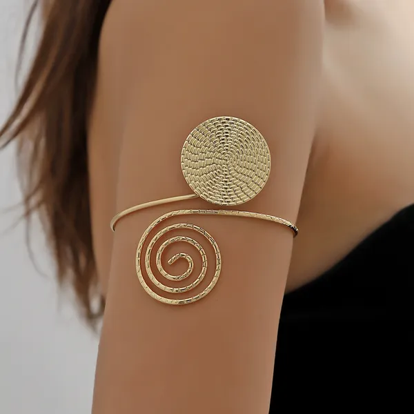 Gold_Stainless_Steel_Alloy_Armlets_For_Women