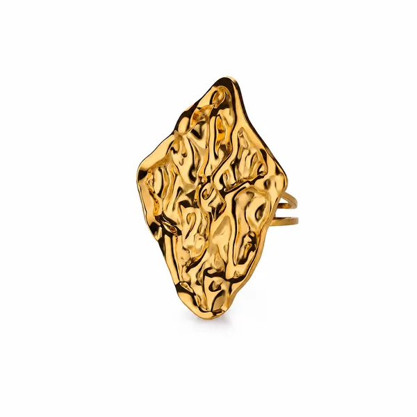 Gold_Stainless_Steel_Alloy_Ring_For_Women