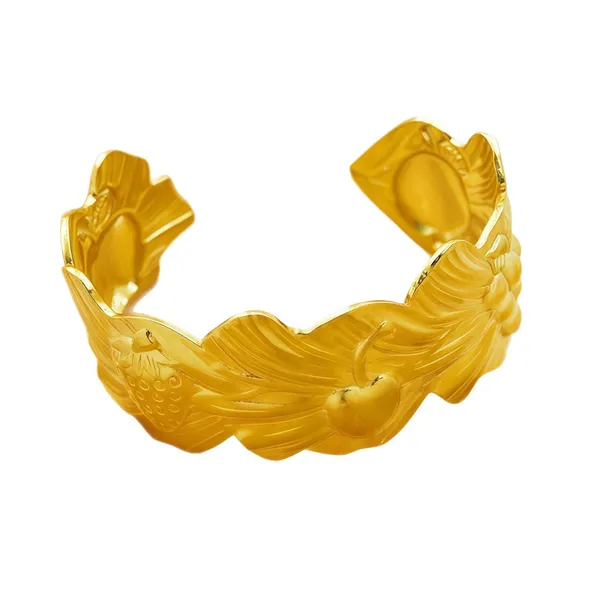 Gold_Stainless_Steel_Alloy_Bracelet_For_Women
