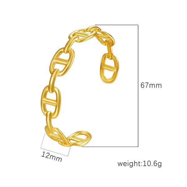 Gold_Stainless_Steel_Alloy_Bracelet_For_Women
