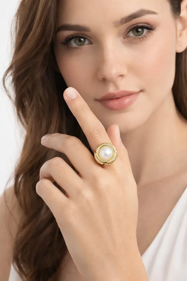 Gold_Stainless_Steel_Alloy_Ring_For_Women