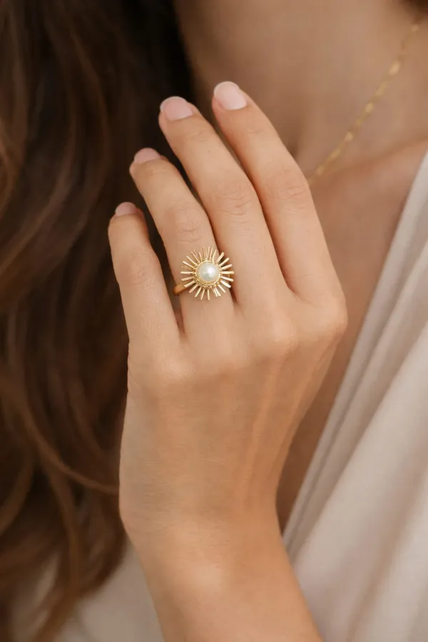 Gold_Stainless_Steel_Alloy_Ring_For_Women